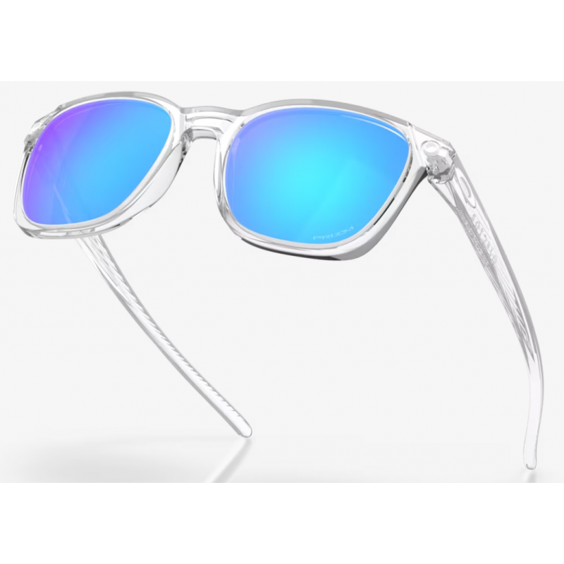 Oakley Ojector Polished Clear lente Prizm Sapphire OO9018-0255