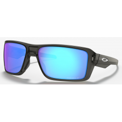 Oakley Double Edge Grey Smoke lentille Prizm Sapphire Polarisée 938006