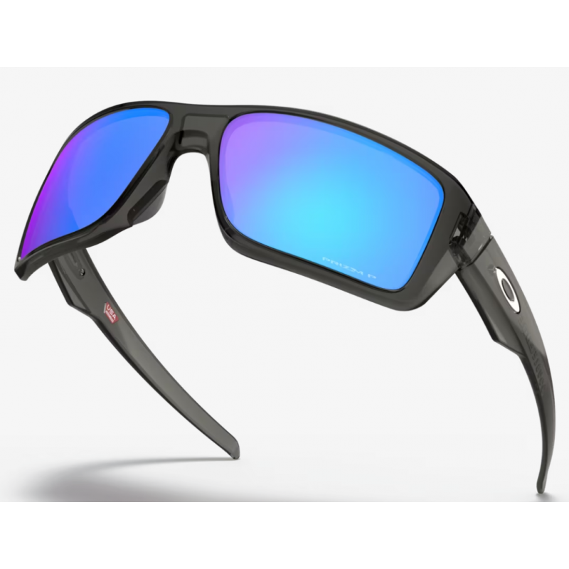 Oakley Double Edge Grey Smoke lente Prizm Sapphire Polarized 938006