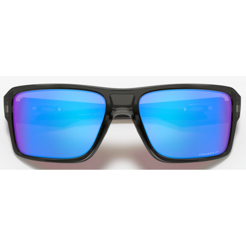 Oakley Double Edge Grey Smoke lentille Prizm Sapphire Polarisée 938006