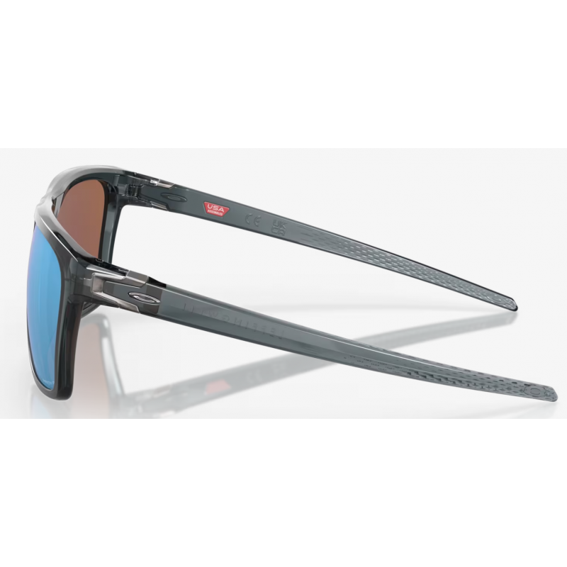 Oakley Leffingwell Crystal Black lente Prizm Deep Water Polarized