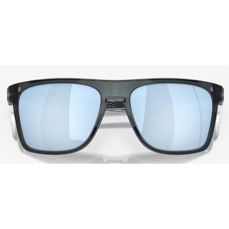 Oakley Leffingwell Crystal Black lente Prizm Deep Water Polarized