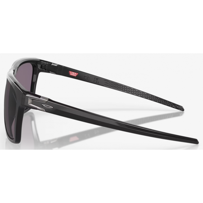 Oakley Leffingwell Black Ink lentille Prizm Grey OO9100-0157 - Expédition 24h