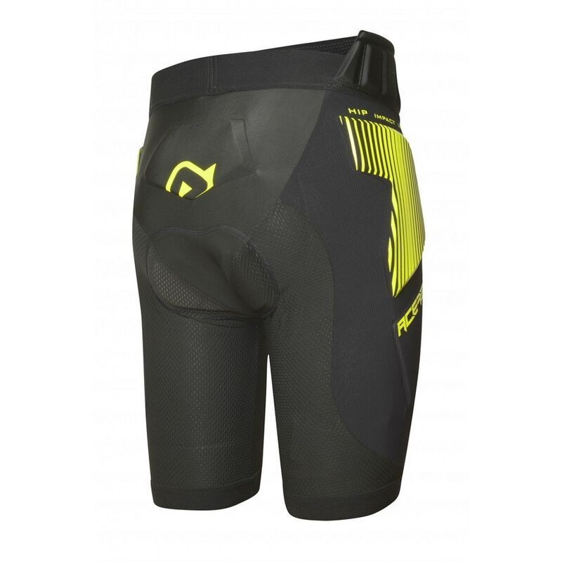 Acerbis Soft Rush negro/amarillo culotte con protección - Envío 24h