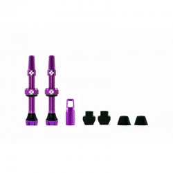 Muc-Off V2 Tubeless 44mm morado juego válvulas - Envío 24h - ofertas