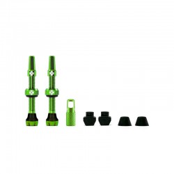 Muc-Off V2 Tubeless 44mm vert jeu de valves - Expédition 24h