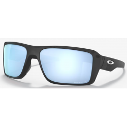 Oakley Double Edge Matte Black Camo lente Prizm Deep Water Polarized