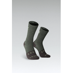 Gobik Winter Merino Olive unisex chaussettes - Livraison 24h - offres