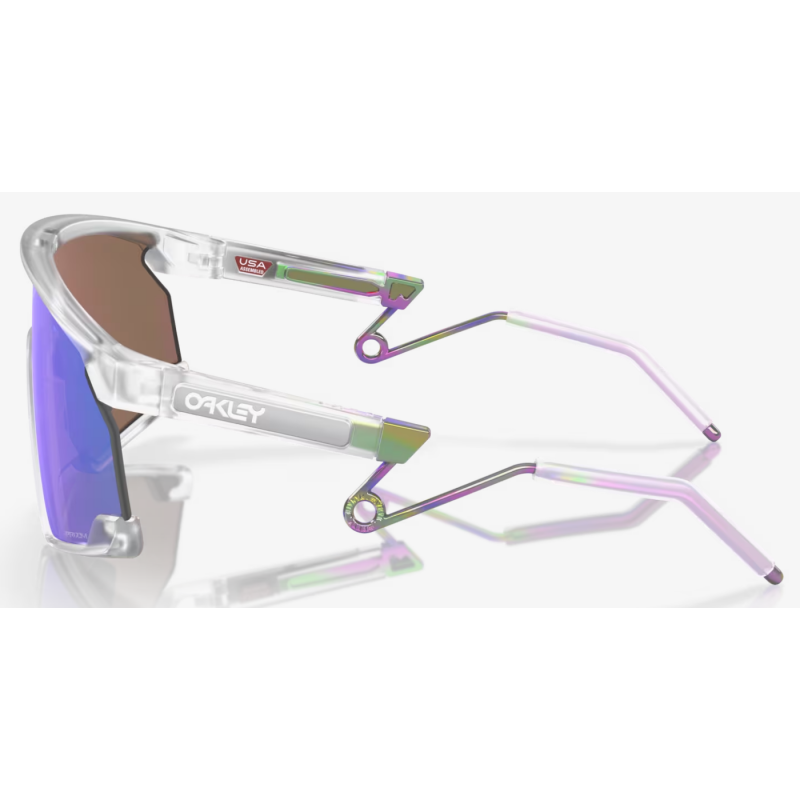 Oakley Bxtr Metal Matte Clear lente Prizm Violet OO9237-0239