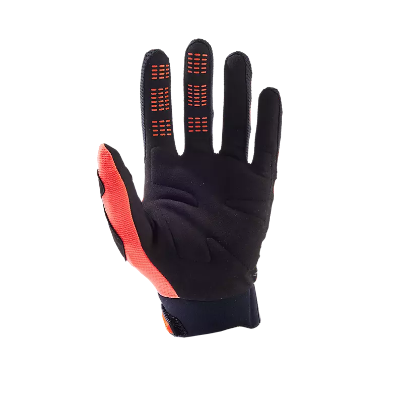 Fox Dirtpaw orange fluo gants longs - Expédition 24h