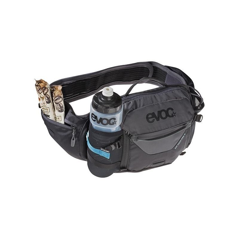 Evoc Hip Pack Pro 3 + 1.5L noir/gris Ceinture d'hydratation - expédition 24h