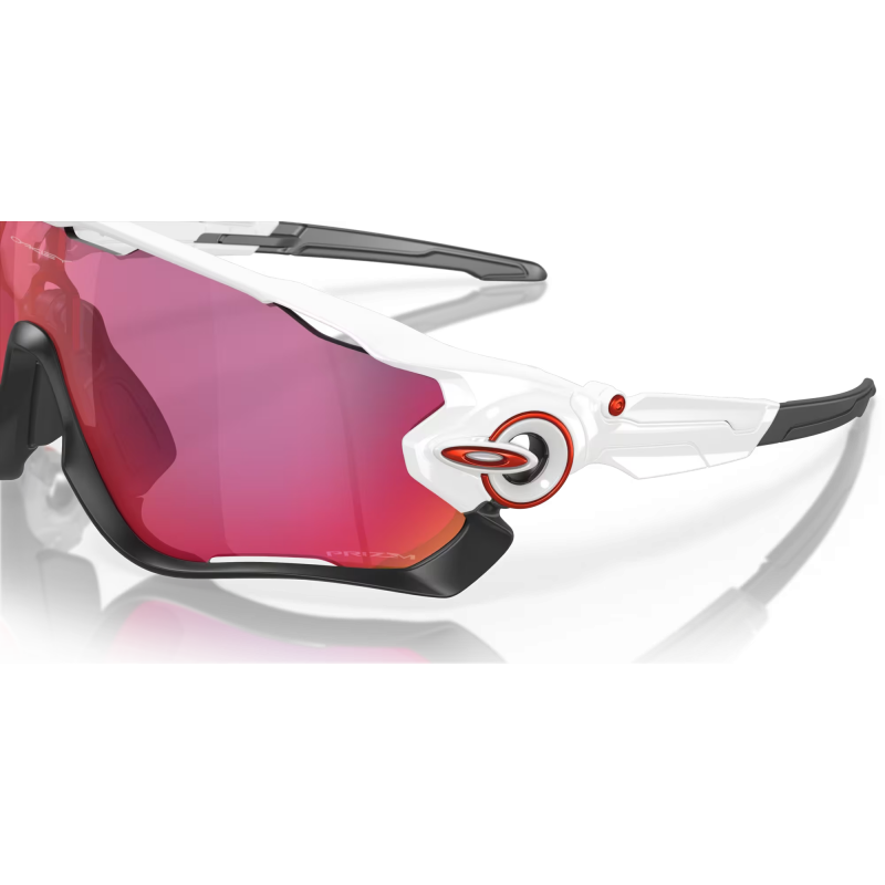 Oakley Jawbreaker Polished White lentille Prizm Road OO9290-0531