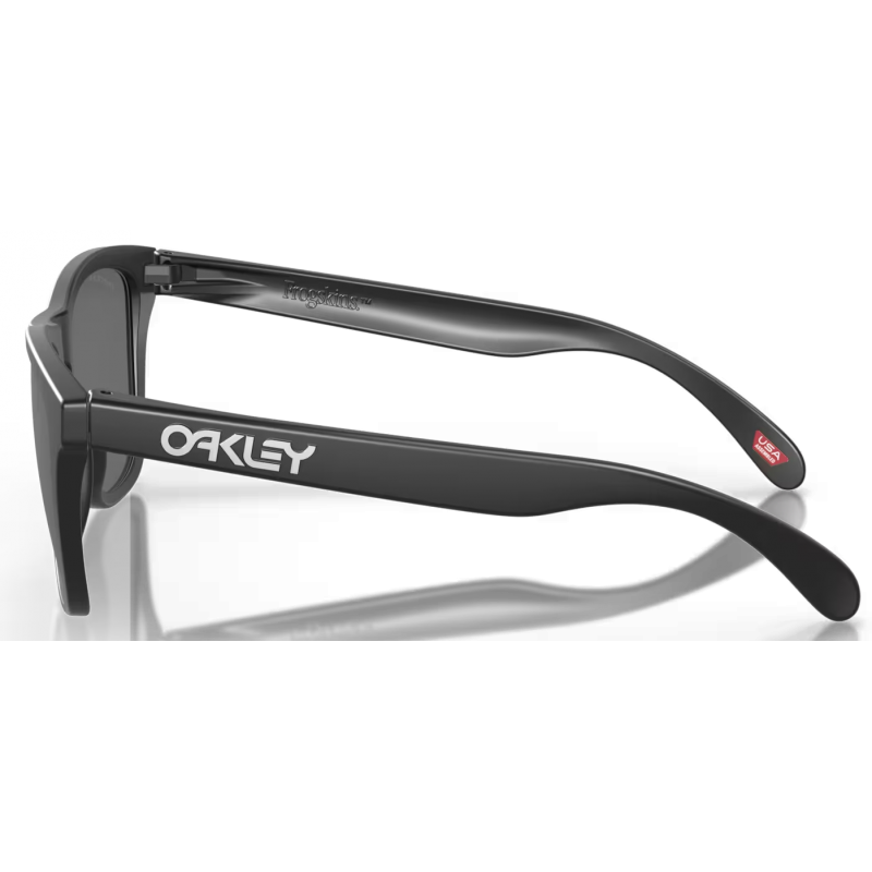 Oakley Frogskins Matte Black lente Prizm Black Polarized OO9013-f755