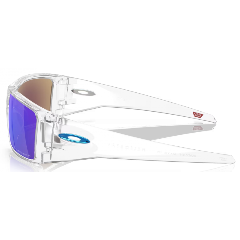 Oakley Heliostat Clear lentes Prizm Sapphire Polarized OO9231-0761