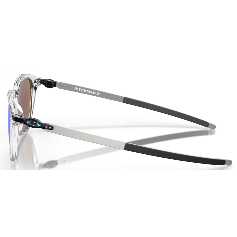 Oakley Pitchman Polished Clear lentille Prizm Sapphire OO9439-0450