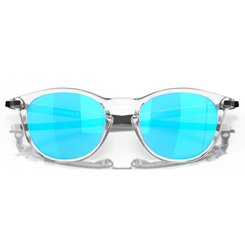 Oakley Pitchman Polished Clear lentille Prizm Sapphire OO9439-0450