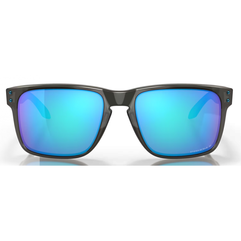 Oakley Holbrook XL Gris Fumée lentille Prizm Saphir Polarisée 941709