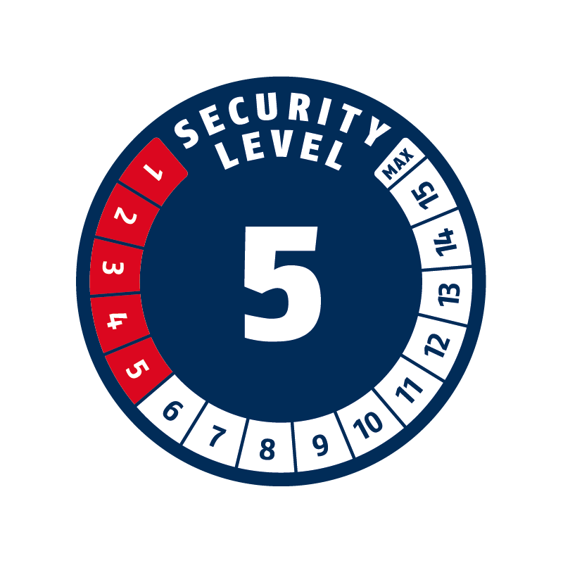 Abus Tresorflex 6615c/85/15 noir + support SCMU - expédition 24h