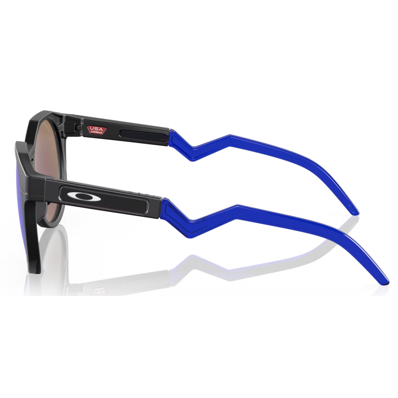 Oakley Hstn Matte Black lentille Prizm Sapphire Polarisée OO9242-0452