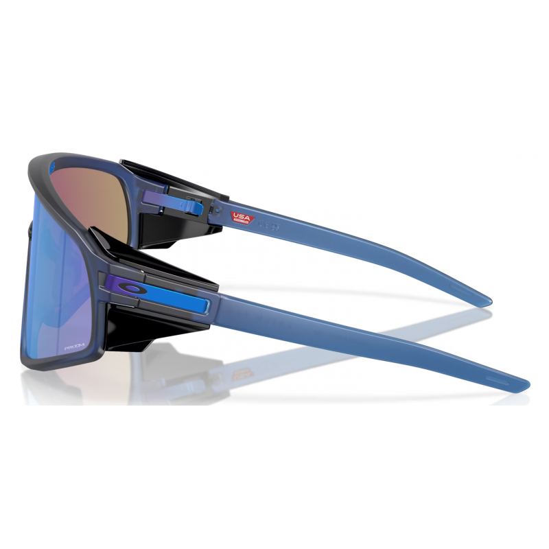 Oakley Latch Panel Matte Transparent Navy lentille Prizm Sapphire