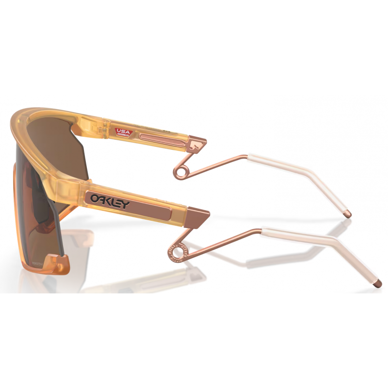 Oakley Bxtr Metal Matte Transparent Light Curry lentille Prizm Bronze