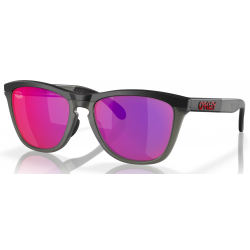 Oakley Frogskins Range Maverick Vinales Matte Black/Matte Grey Smoke lente Prizm Road