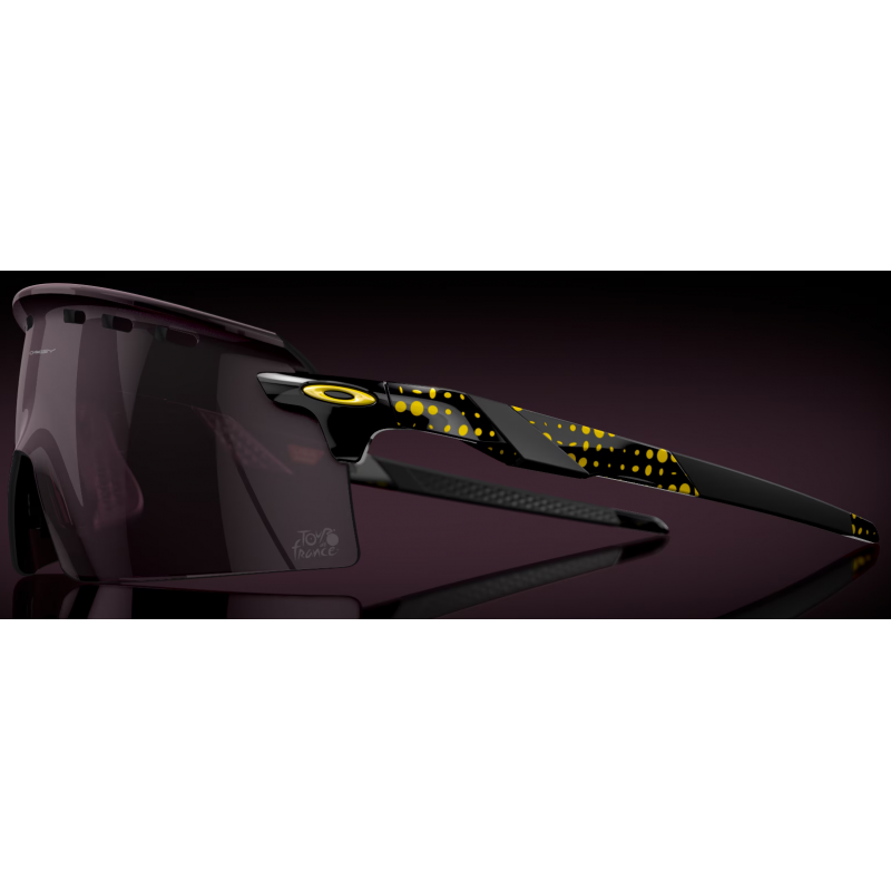 Oakley Encoder Strike Vented Tour De France 2024 Black Ink lentille Prizm Road Black