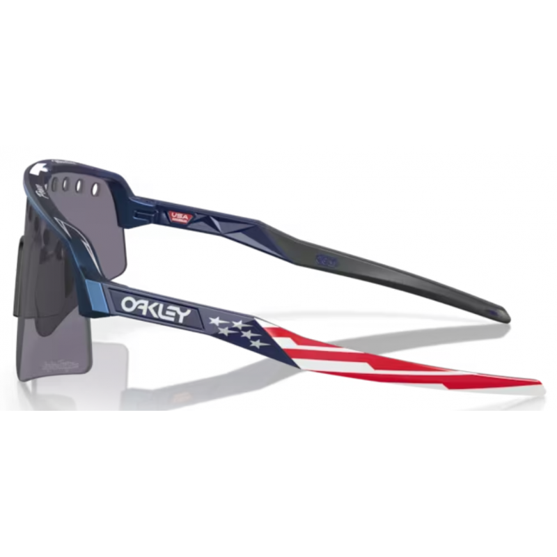 Oakley Sutro Lite Sweep Troy Lee Designs Blue Colorshift prizm grey