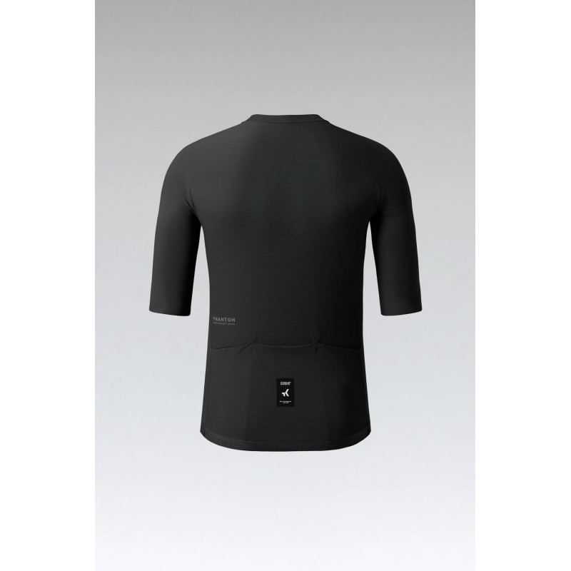 Gobik Phantom Jet Black unisex maillot manga corta - envío 24h