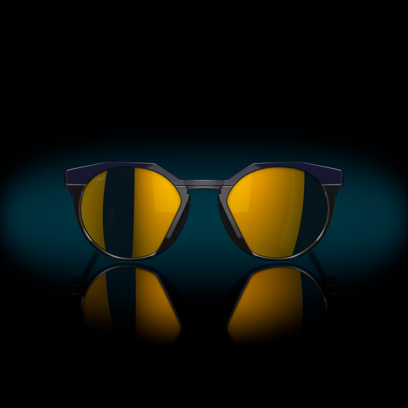 Oakley Hstn Kylian Mbappé Marine/Transparent Bleu lentille Prizm 24k Pol