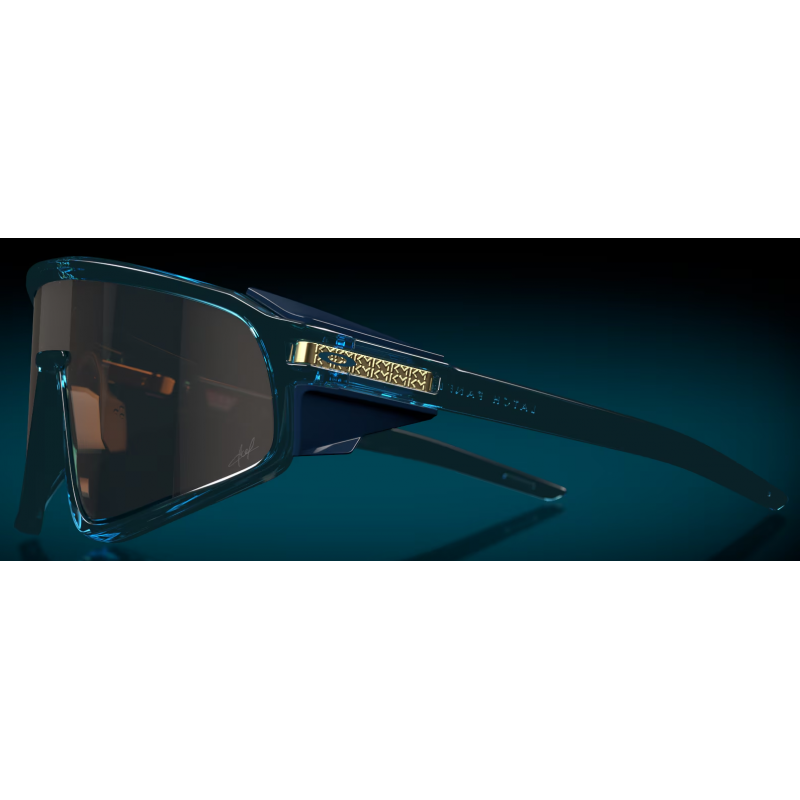 Oakley Latch Panel Kylian Mbappé Transparent Stonewash lentille Prizm Tun