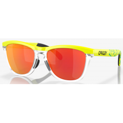 Oakley Frogskins Range Matte Tennis Ball Yellow lente Prizm Ruby 928415