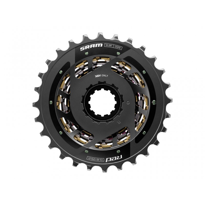 Sram Red AXS E1 XG1290 10-33 cassette arc-en-ciel - expédition 24h - offres