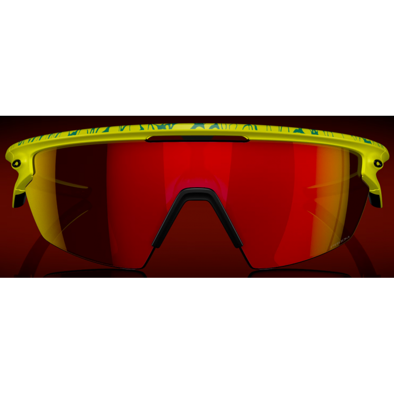 Oakley Matte Tennis Ball Yellow/Celeste Neuron lente Prizm Ruby 940314