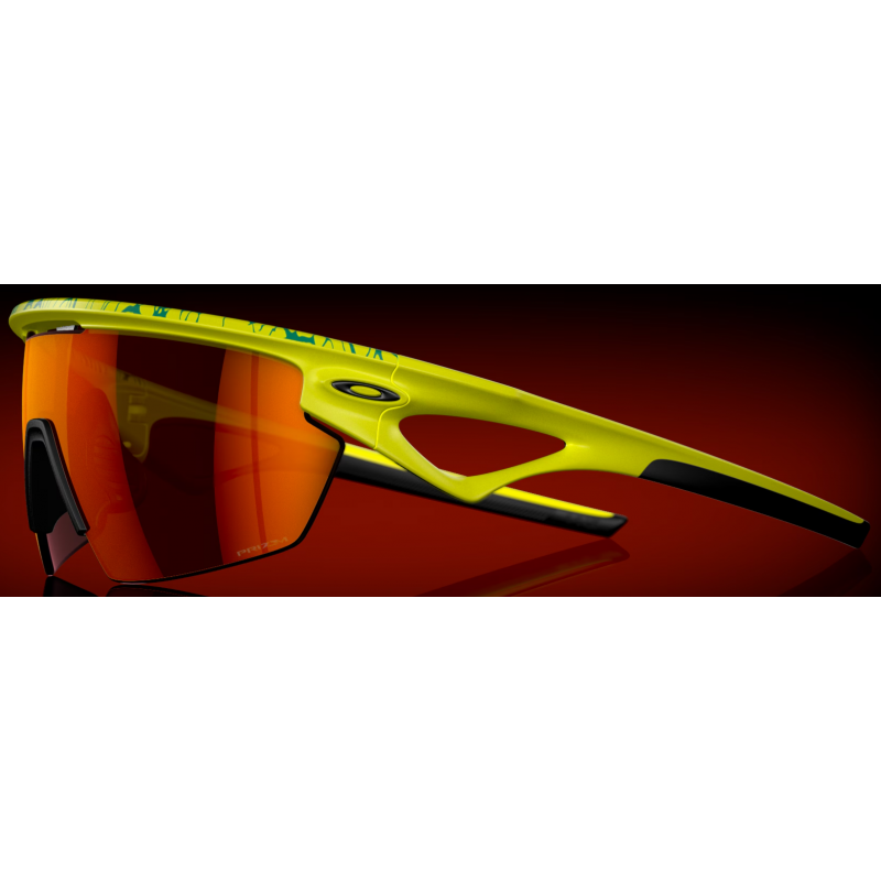 Oakley Balle de Tennis Mat Jaune/Céleste Neuron lentille Prizm Ruby 940314