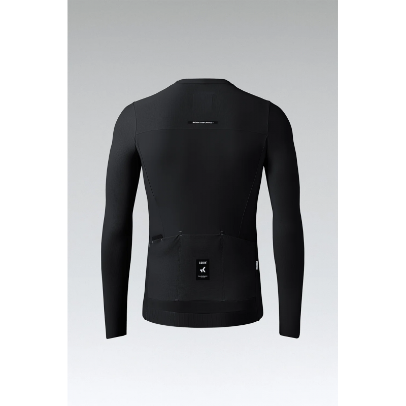 Gobik Avalon Ink Black maillot unisexe à manches longues - expédition 24h