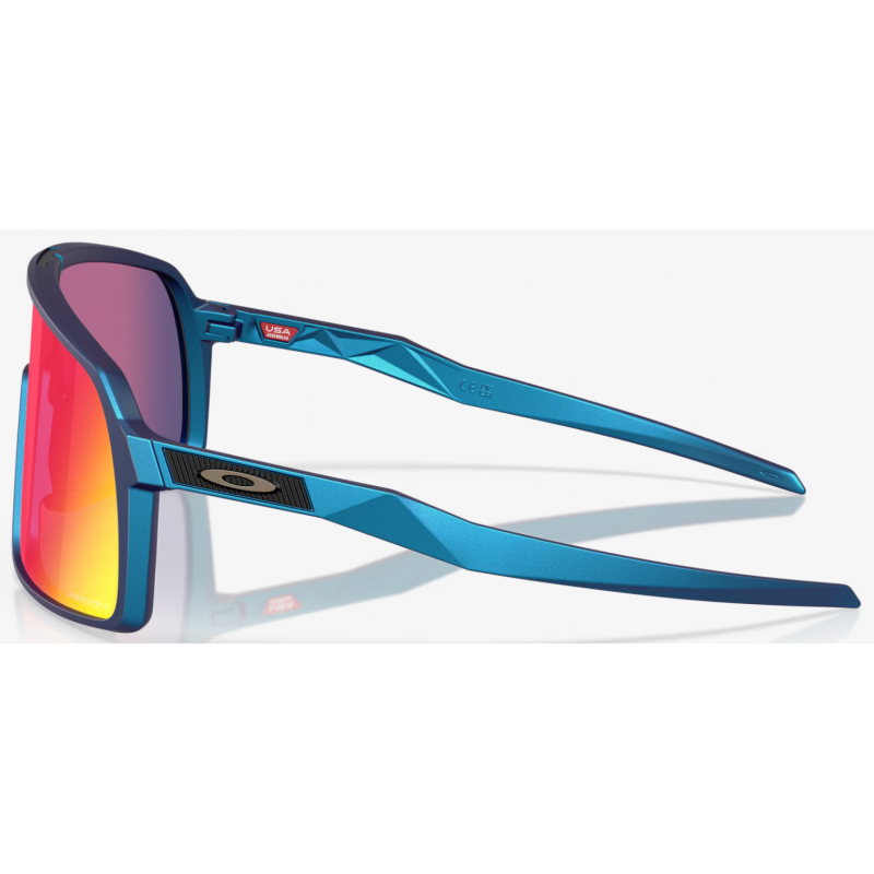 Oakley Sutro matte cyan/blue colorshift lente prizm road OO9406-c137