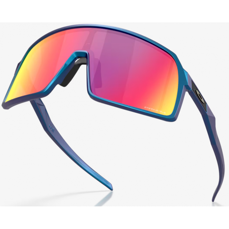 Oakley Sutro mat cyan/bleu couleurs changeantes lentille prizm route OO9406-c137
