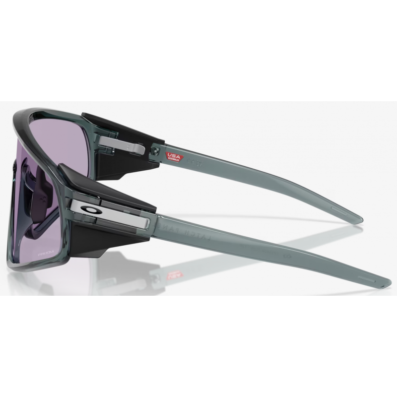 Oakley Latch Panel Crystal Black lente Prizm Slate OO9404-1335