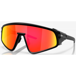 Oakley Latch Panel Matte Black lentille Prizm Ruby OO9404-1635 - offres