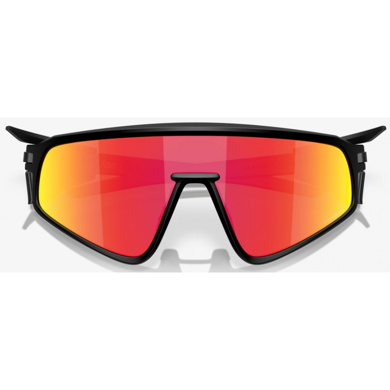Oakley Latch Panel Matte Black lentille Prizm Ruby OO9404-1635 - offres