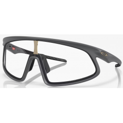Oakley Rslv Matte Carbon lentes Clear To Black Iridium Photochromic