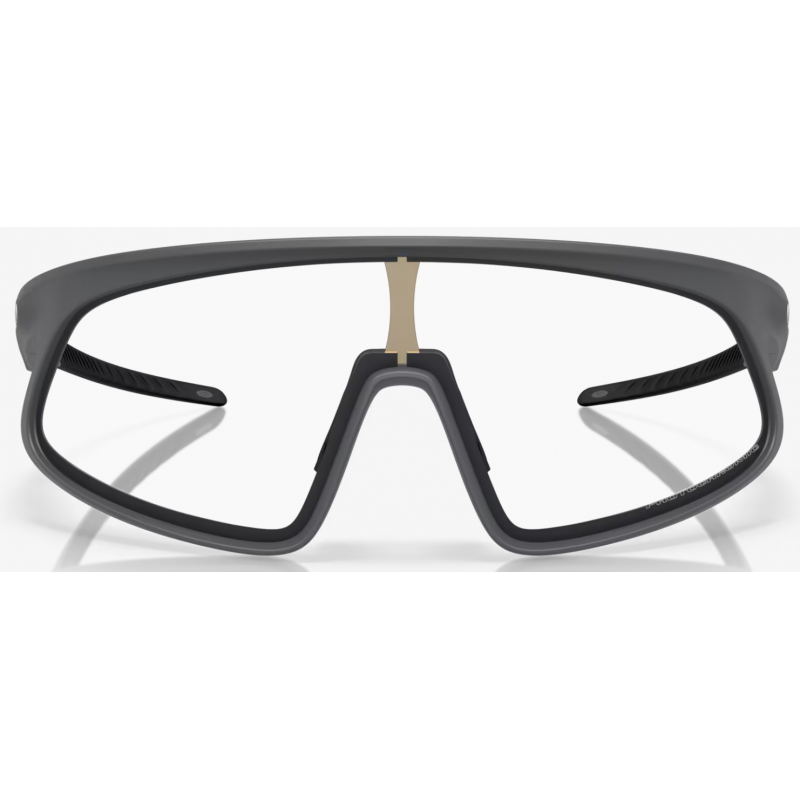 Oakley Rslv Matte Carbon lunettes Clear To Black Iridium Photochromic