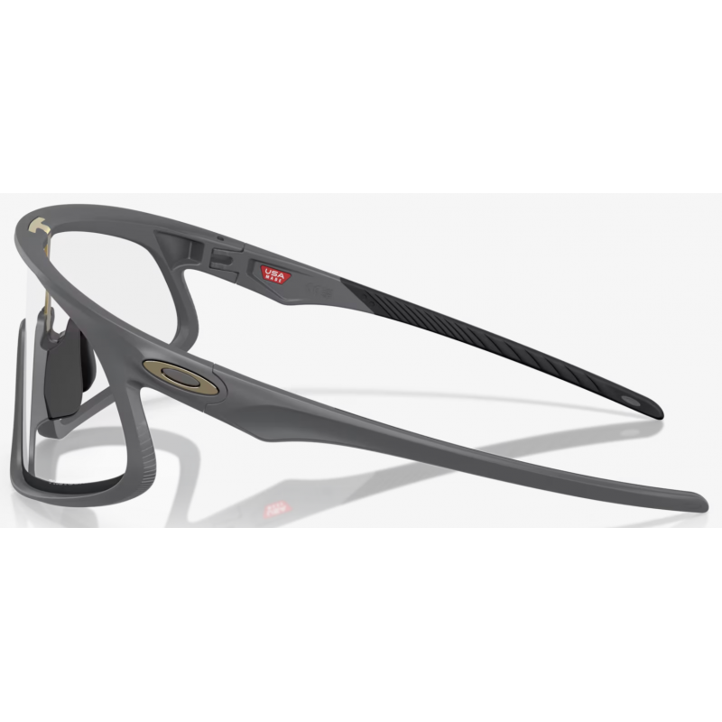 Oakley Rslv Matte Carbon lentes Clear To Black Iridium Photochromic