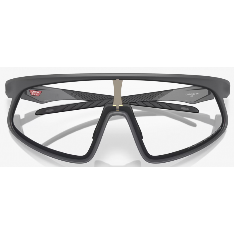 Oakley Rslv Matte Carbon lentes Clear To Black Iridium Photochromic