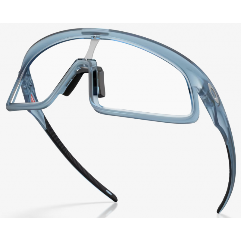 Oakley RSLV Matte Transparent Stonewash Clear To Black Iridium Photoch