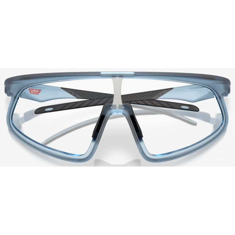 Oakley RSLV Matte Transparent Stonewash Clear To Black Iridium Photoch