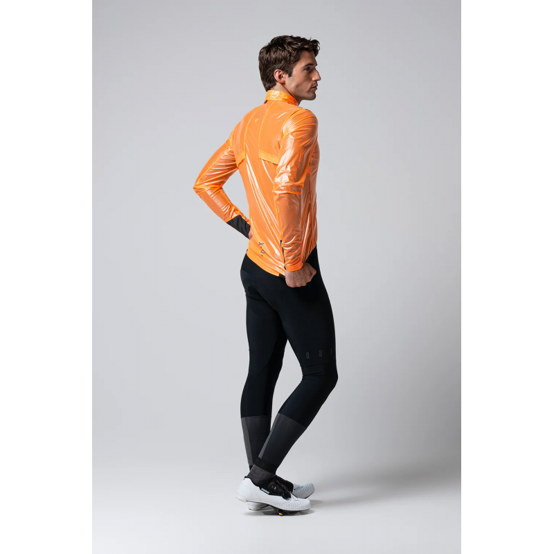 Gobik Pluvia 2.0 Blazing Orange unisex chaqueta ligera impermeable
