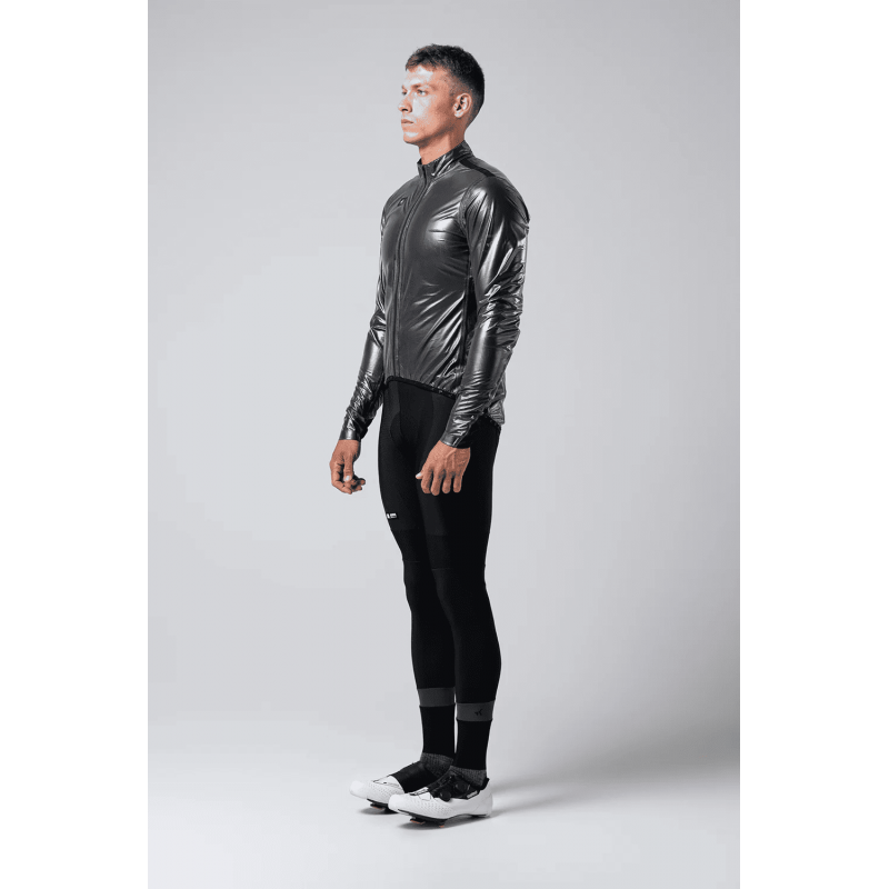 Gobik Pluvia 2.0 True Black unisex chaqueta ligera impermeable