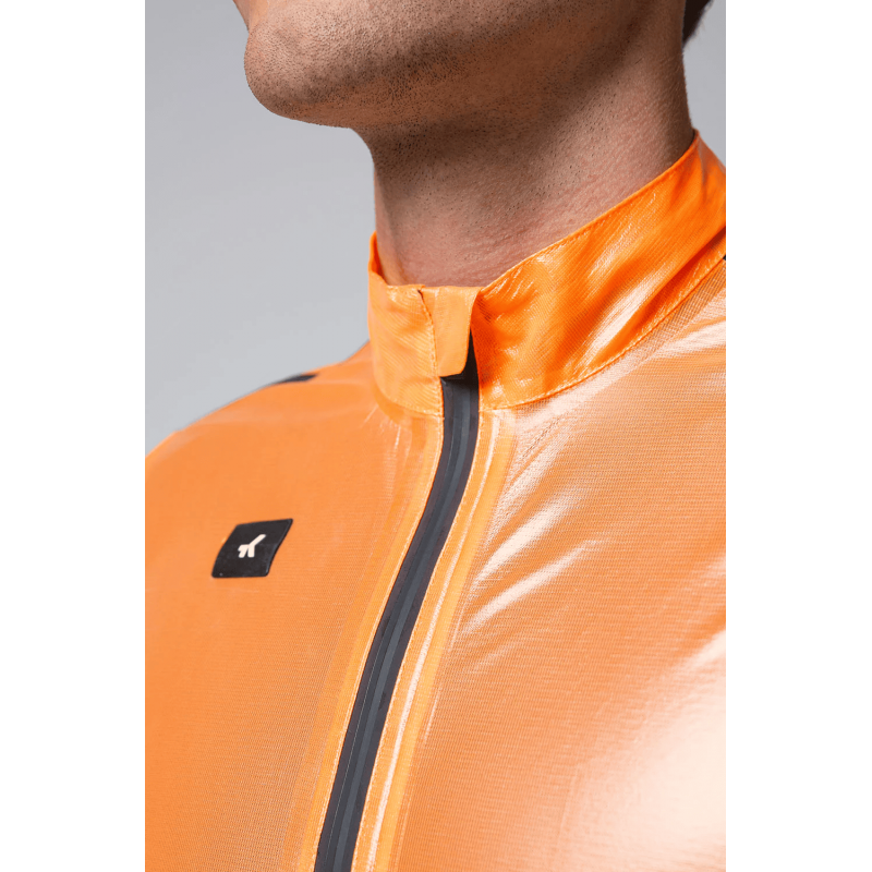 Gobik Pluvia 2.0 Blazing Orange unisex chaqueta ligera impermeable